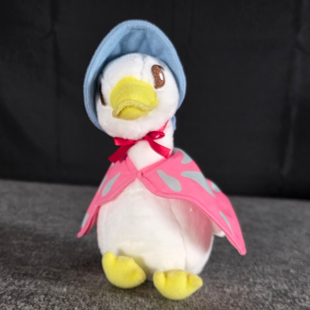 Beatrix Potter Jemima Puddle-Duck Plush 2022 Peter Rabbit Blue Bonnet 10"
